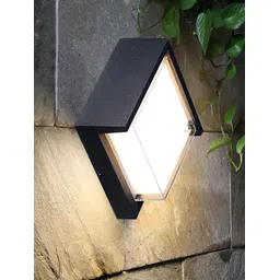 Mufasa Black White & Black 12 Watts Square LED Outdoor Lamp-picture-36