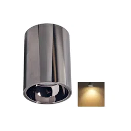 Mufasa Silver-Toned Cylinder Shaped Ceiling Lamp-picture-14