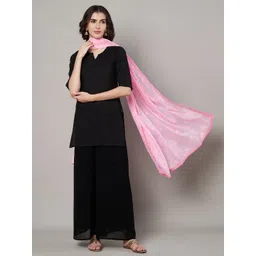 MUFFLY Floral Embroidered Thread Work Cotton Dupatta-picture-26