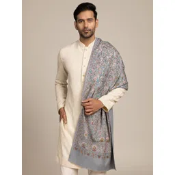 MUFFLY Men Woven Design Stole-picture-10