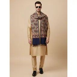 MUFFLY Men Woven Design Stole-picture-23