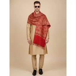 MUFFLY Men Woven Design Stole-picture-35