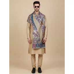 MUFFLY Men Woven Design Stole-picture-41