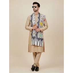 MUFFLY Men Woven Design Stole-picture-42