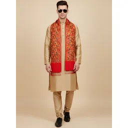 MUFFLY Men Woven Design Stole-picture-27