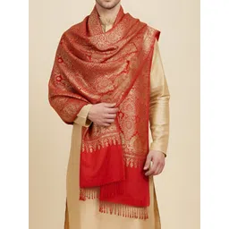 MUFFLY Men Woven Design Stole image 4