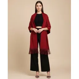 muffly Women Stole with Tassels-picture-16