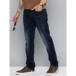 Mufti Men Bom062 Relaxed Straight Fit Light Fade Stretchable Jeans-picture-38