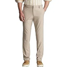 mufti Men Formal Trousers | Slim Fit Flat Front Design with Welt Pockets | Premium Polyester Viscose Elastane Blend for Office & Business Wear-picture-50