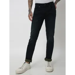Mufti Men Mid-Rise Slim Fit Light Fade Clean Look Stretchable Jeans-picture-24