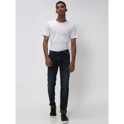 Mufti Men Narrow Light Fade Stretchable Jeans image 5