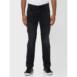 Mufti Men Slim Fit Mid-Rise Light Fade Clean Look Stretchable Jeans-picture-16