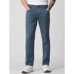 Mufti Men Slim Fit Mid-Rise Light Fade Stretchable Jeans-picture-40