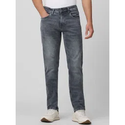 Mufti Men Straight Fit Light Fade Stretchable Jeans-picture-12