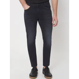 Mufti Men Tapered Fit Light Fade Clean Look Stretchable Jeans-picture-40
