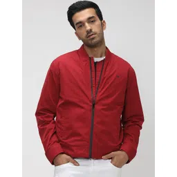 Mufti Mock Collar Bomber Jacket-picture-37