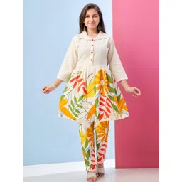 Muhuratam Girls Printed Kurta Set-picture-39