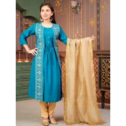 muhuratam Mom&Bae Women Pink Kurtas-picture-35