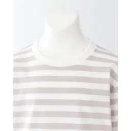 muji Striped Crew-Neck T-Shirt image 5