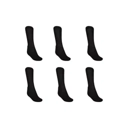 MUKHAKSH Girls Pack Of 6 Calf-Length Socks-picture-14