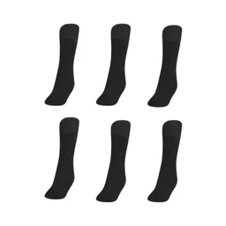 MUKHAKSH Girls Pack of 6 Calf Length Socks-picture-15