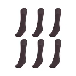 MUKHAKSH Girls Pack of 6 Calf Length Socks-picture-41