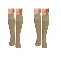MUKHAKSH Kids Beige Socks-picture-32