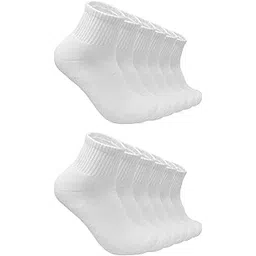 mukhaksh (Pack Of 6 Pairs = 12 Socks Women Ladies Girls Black Long Ankel Towel Socks with multiple packs-picture-11