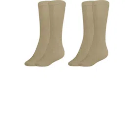 MUKHAKSH Unisex Beige Socks-picture-22