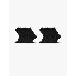 MUKHAKSH Unisex Black Socks-picture-22