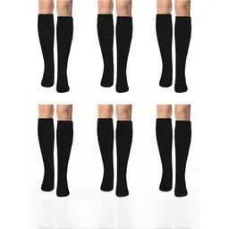 MUKHAKSH Unisex Black Socks-picture-13