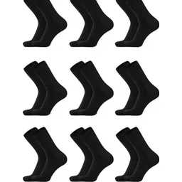 MUKHAKSH Unisex Black Socks-picture-17