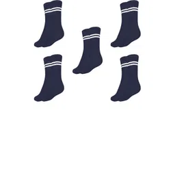 MUKHAKSH Unisex Blue Socks-picture-28