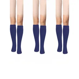 MUKHAKSH Unisex Blue Socks-picture-39