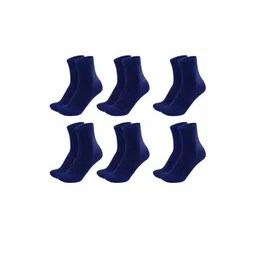 MUKHAKSH Unisex Blue Socks-picture-24