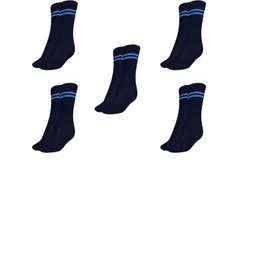 MUKHAKSH Unisex Blue Socks-picture-25
