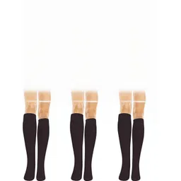 MUKHAKSH Unisex Brown Socks-picture-12
