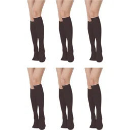 MUKHAKSH Unisex Brown Socks-picture-20