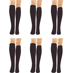 MUKHAKSH Unisex Brown Socks-picture-13