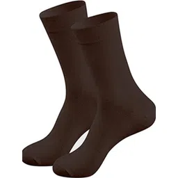MUKHAKSH Unisex Brown Socks-picture-34