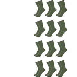 MUKHAKSH Unisex Green Socks-picture-32