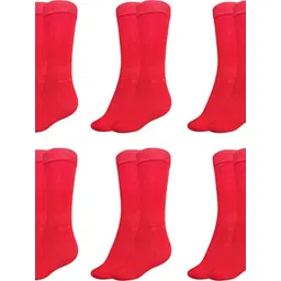 MUKHAKSH Unisex Red Socks-picture-32