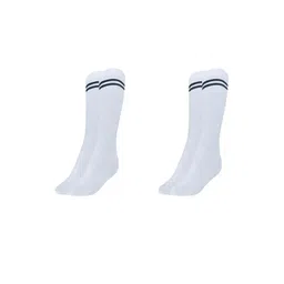 MUKHAKSH Unisex White Socks-picture-37