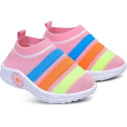 mukunda footwear Baby Walking Shoes with Whistle Sound, Slip-on Knit Breathable Shoes for Baby Boys & Girls Upto 0 Months to 18 Months-picture-10