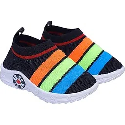 mukunda footwear Baby Walking Shoes with Whistle Sound, Slip-on Knit Breathable Shoes for Baby Boys & Girls Upto 0 Months to 18 Months-picture-42
