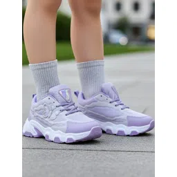 MUKUNDU Girls Textured Sneakers-picture-12