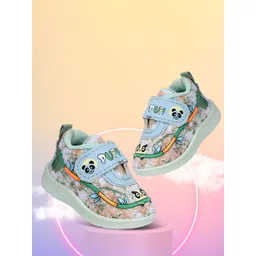 MUKUNDU Unisex Kids Printed PU Slip-On Sneakers-picture-19