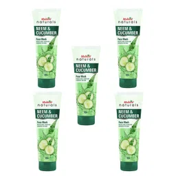 Multani Naturals Set Of 5 Neem & Cucumber Face Wash - 65 ml Each-picture-37