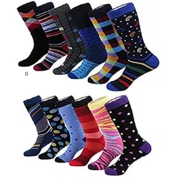 Multi Colors Various Looks Sock Pack of 4-picture-22