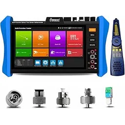 Multi-Function C 8 Pro OTDR Tester (35/33 dB)– Fiber, CCTV & Network Testing with RJ45 TDR, Dual GbE, SFP, and PoE++ in a One-Handheld Device-picture-12